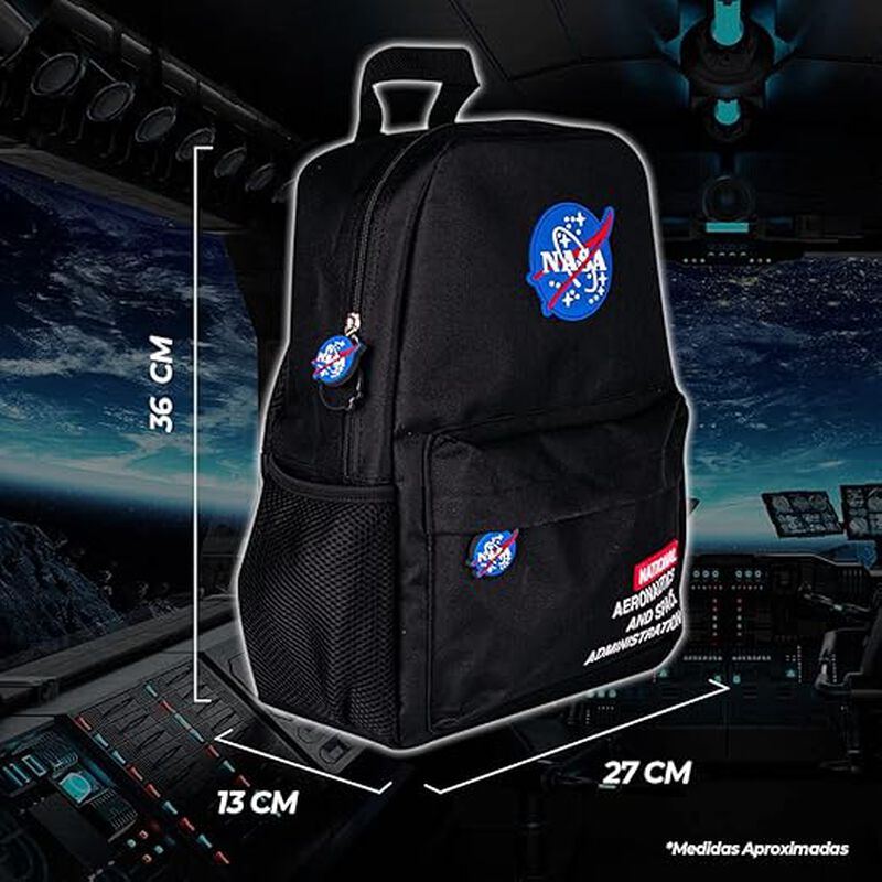 TechZone Mochila Escolar con Logo Oficial de NA... image number null