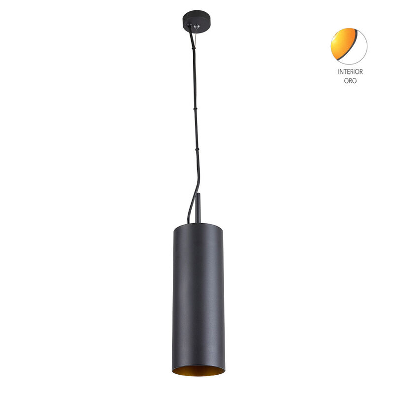 L&aacute;mpara Colgante Aluminio Negro 8.5w 100-240 V image number null