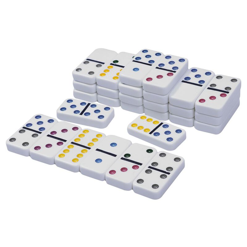 Domin&oacute; Doble 6 con Plum&oacute;n Borrable image number null