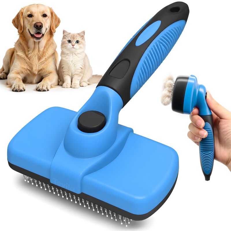 Cepillo Autolimpiante Tevila Para Perros &ndash; Herr... image number null