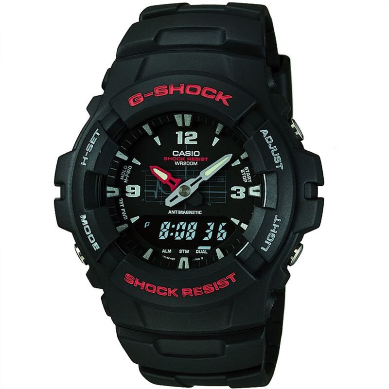 Reloj Casio G-shock G-100-1bvmci Con Correa De ... image number null