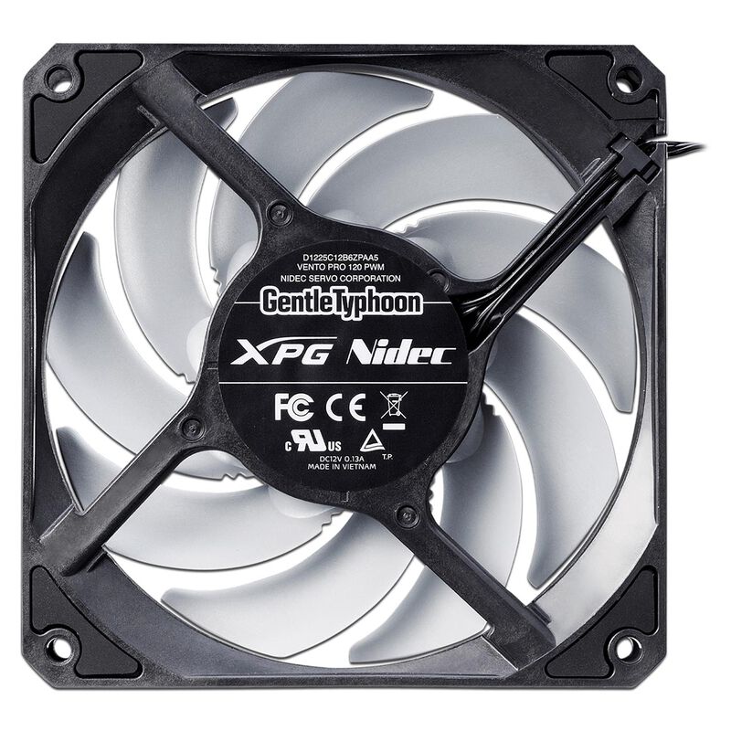 Ventilador para Gabinete XPG Vento PRO 120 PWM,... image number null