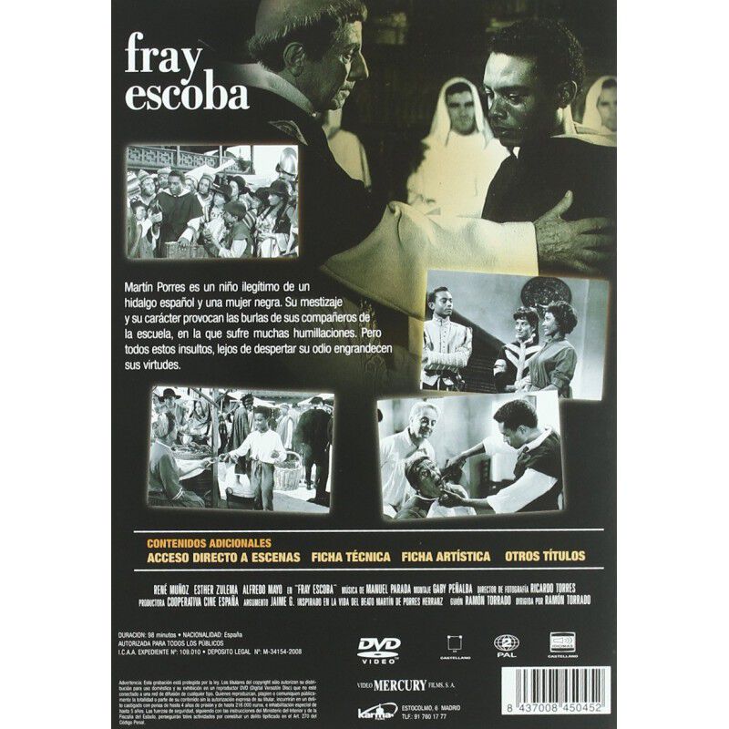 Fray Escoba [dvd] (1961) image number null