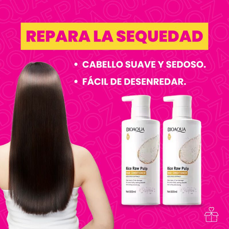 Set de 2 Acondicionadores para Cabello Bioaqua ... image number null