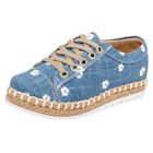 Nazzcar Zapatos para mujer azul blanco