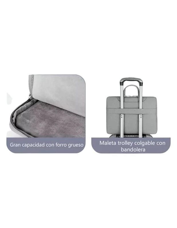 Maletín Porta Laptop Pink Brule 15.6 Pulgadas image number null