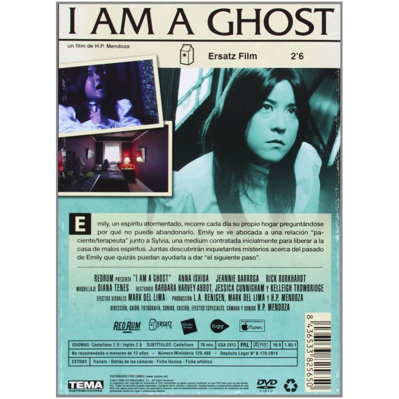 I Am A Ghost (Soy Un Fantasma) [DVD] (2012) I A... image number null