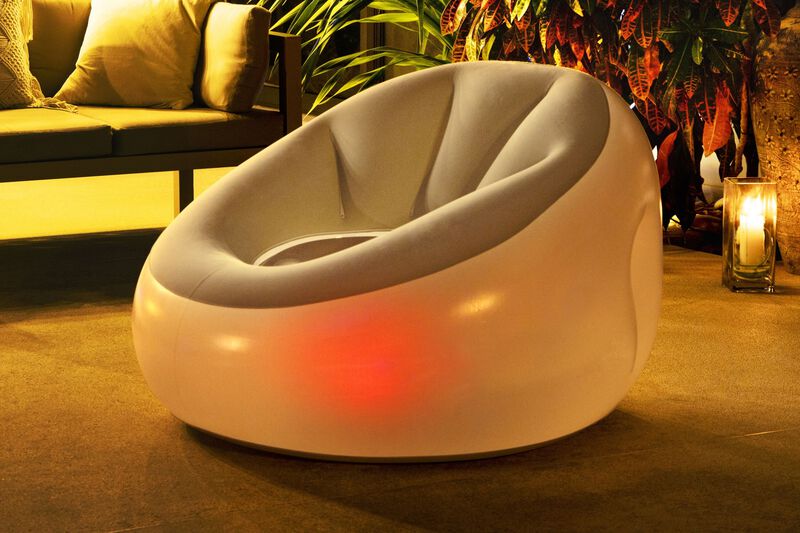 Sillón Inflable Individual 1 Modelo Color Coral... image number null