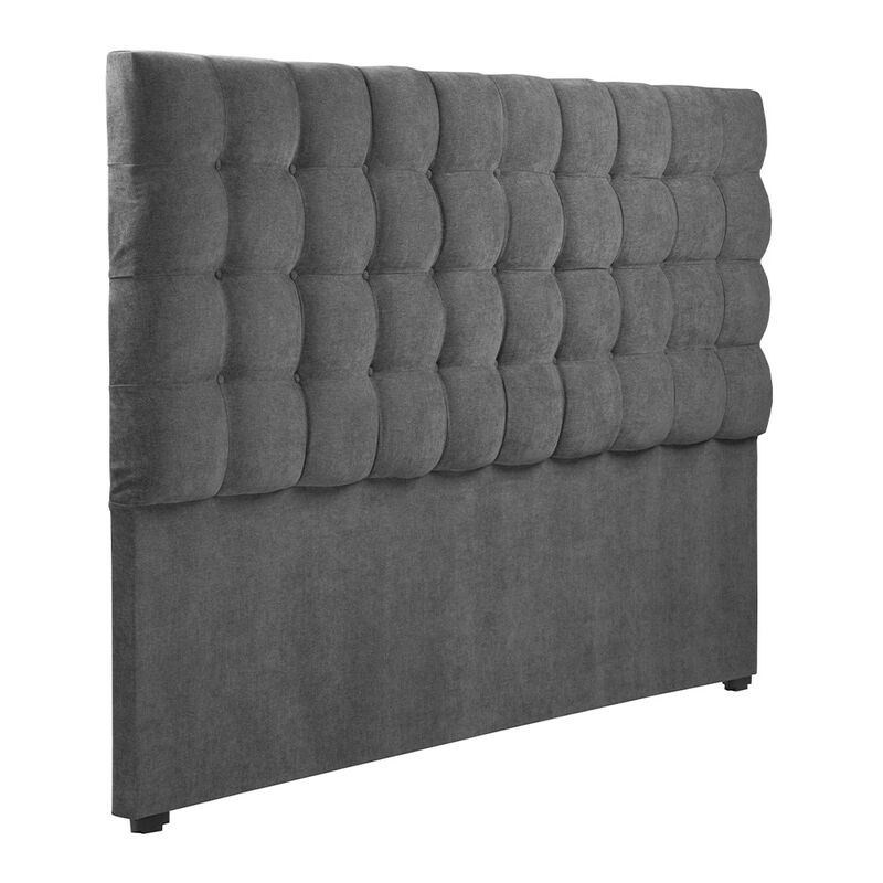 Cabecera King Size Trinity Slip Gris Oscuro image number null
