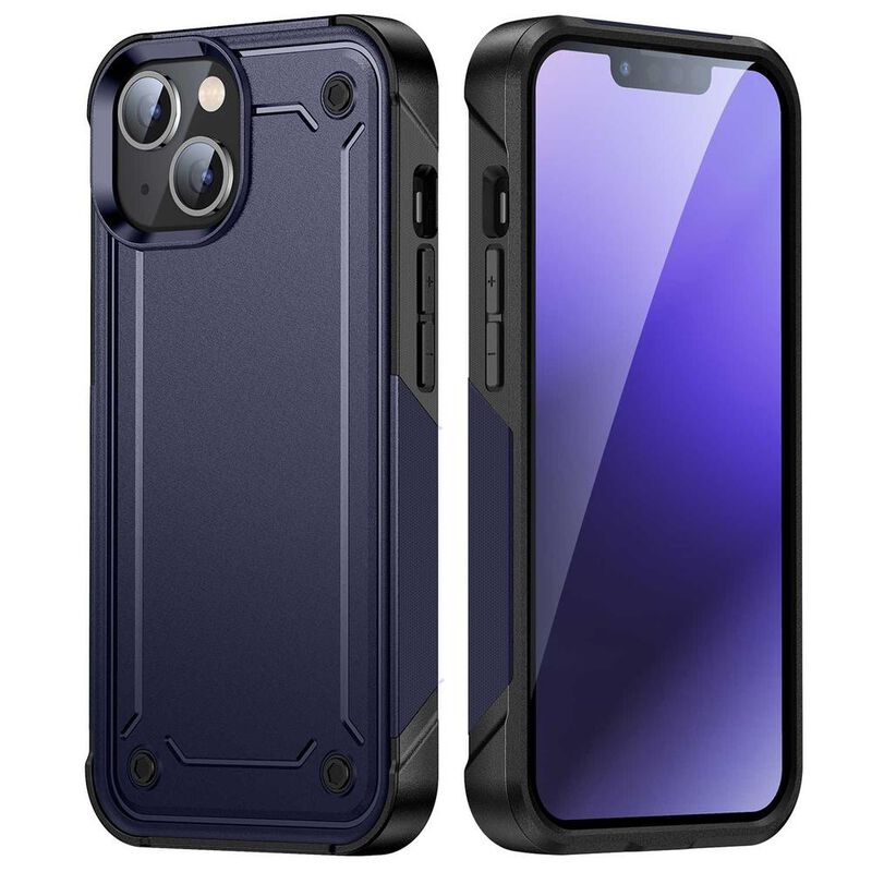 Funda TEKKU Tough cover para iPhone 15 Azul image number null