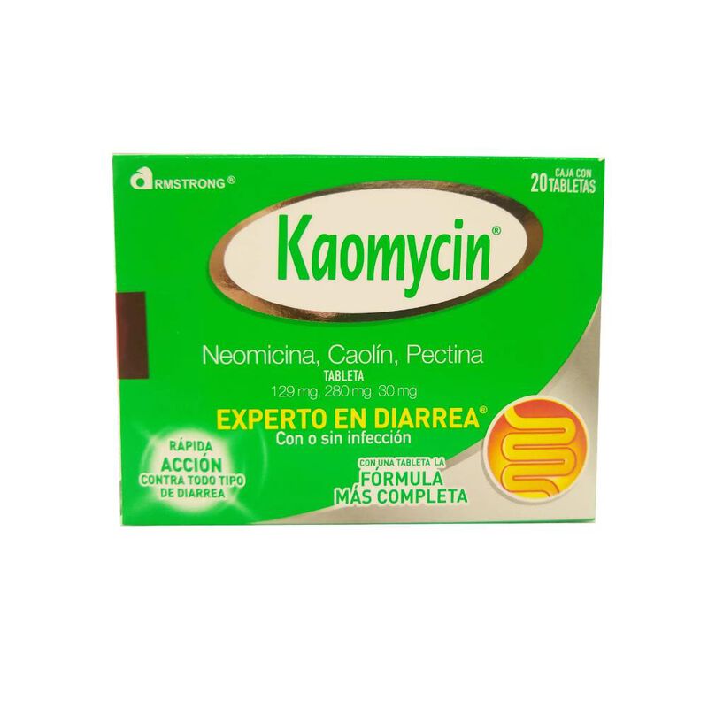 Kaomycin 129/280/30 Mg 20 Tableta(s) image number null