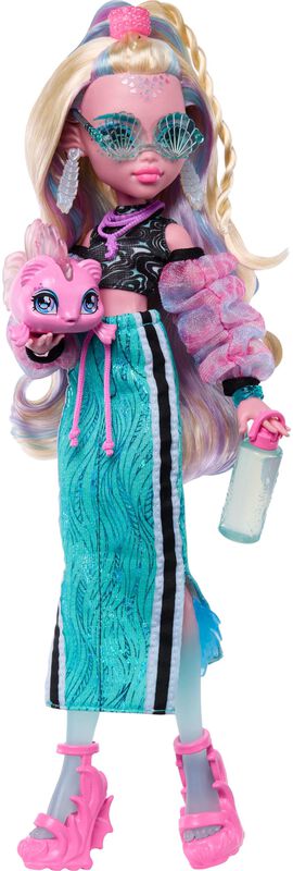 Mu&ntilde;eca Monster High Lagoona Blue Con Pez Mascot... image number null