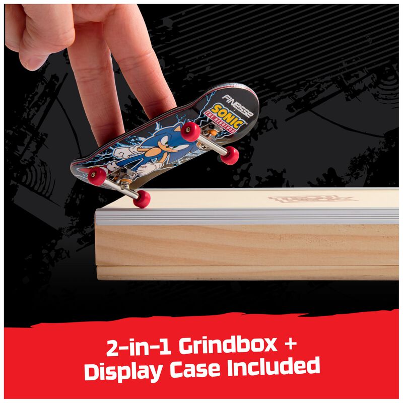 Finger Board Tech Deck Finesse X Sonic The Hedg... image number null