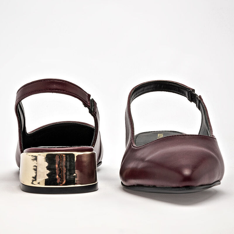Lady Paulina Flats Casual Para Mujer Vino Cod 1... image number null
