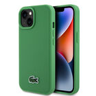 Case Lacoste Magsafe Logo Bordado Estaragon para iPhone 15