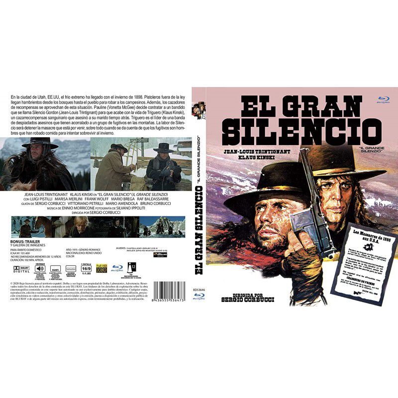 El Gran Silencio [blu-ray] (1968) Il Grande Sil... image number null