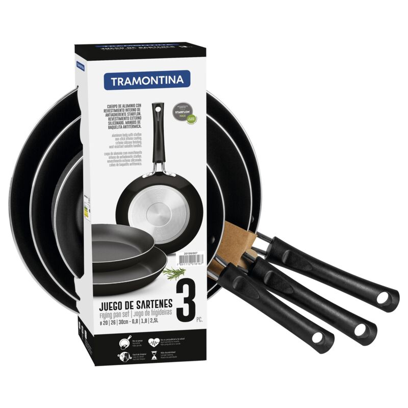 Juego De Sartenes Tramontina 20199/007 Aluminio... image number null