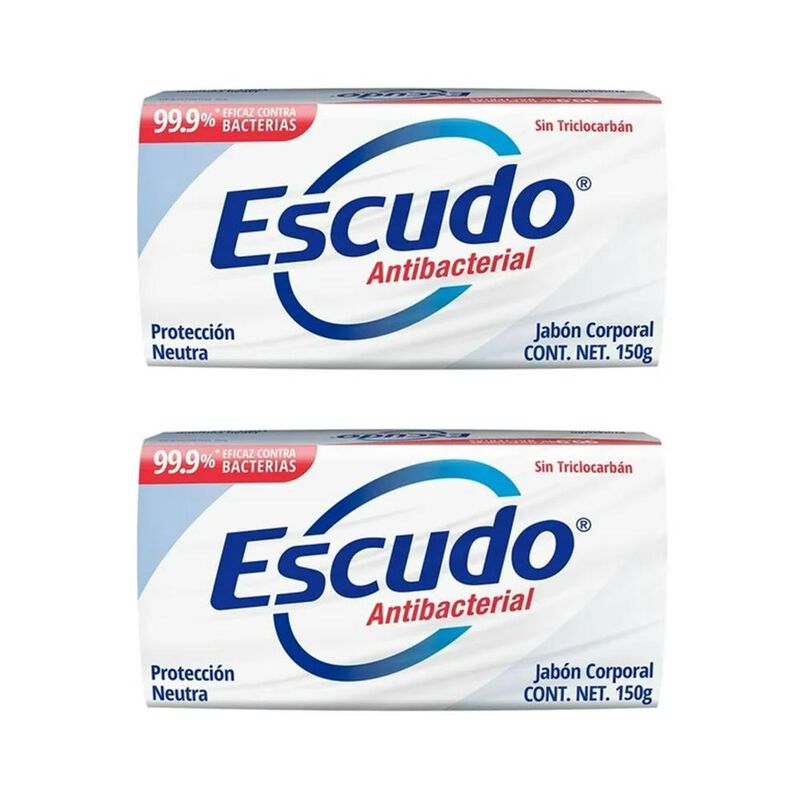 Jabon Escudo Neutro Dos Pzs De 150 Gr C/u - 2 P... image number null