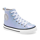 Moramora Tenis urbano para ni&ntilde;a azul tornasol