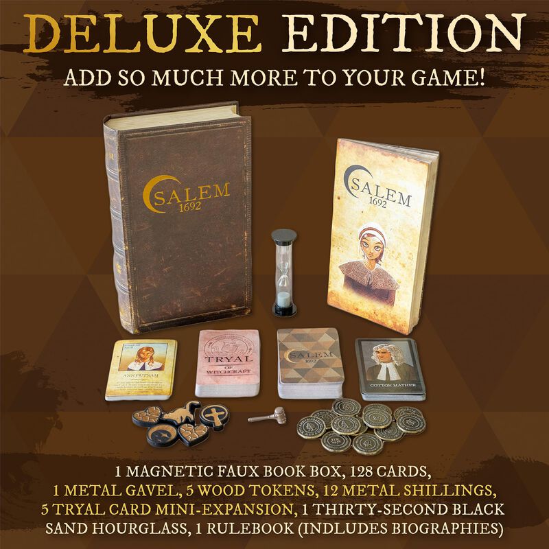 Juego De Mesa Facade Games Salem 1692 Deluxe Ed... image number null