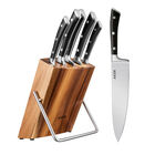 Juego de cuchillos Aicok 6 Pzas de Acero Inox con Bloque