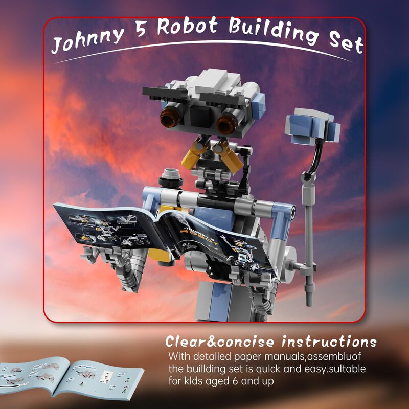 Set De Bloques De Construcci&oacute;n Vonado Johnny 5 ... image number null