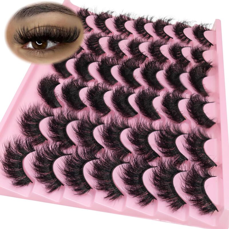Pesta&ntilde;as Postizas Leafmoon 14-18 mm 21 Pares 8d... image number null
