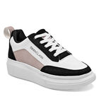 Been Class Tenis urbano para mujer blanco negro maquillaje