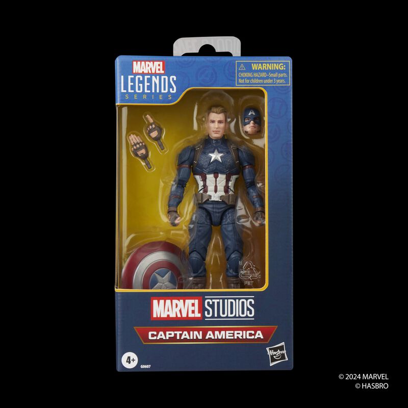 Figura De Acci&oacute;n Capit&aacute;n Am&eacute;rica De La Serie Ma... image number null