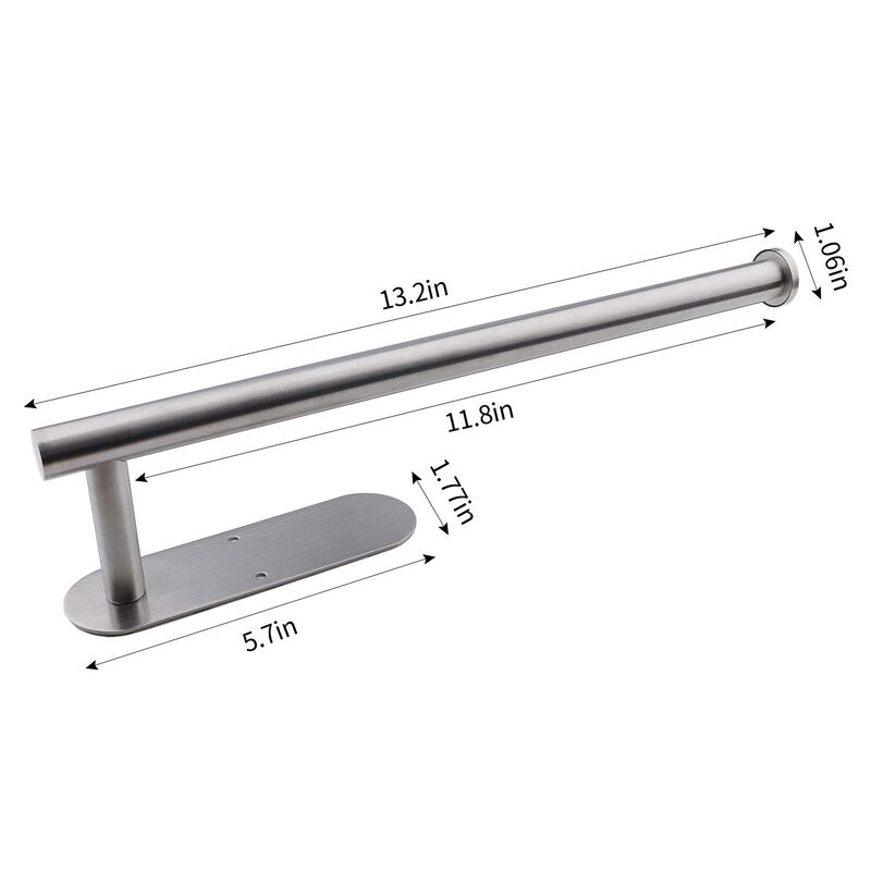 Soporte Para Toallas De Papel Dr Catch De Acero... image number null