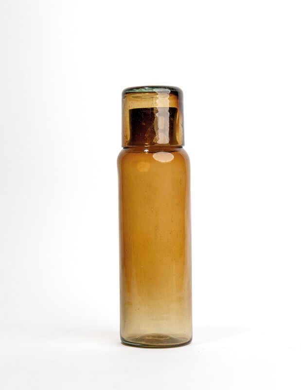 Jarra de Buró de Vidrio Soplado Chocolate Marea... image number null