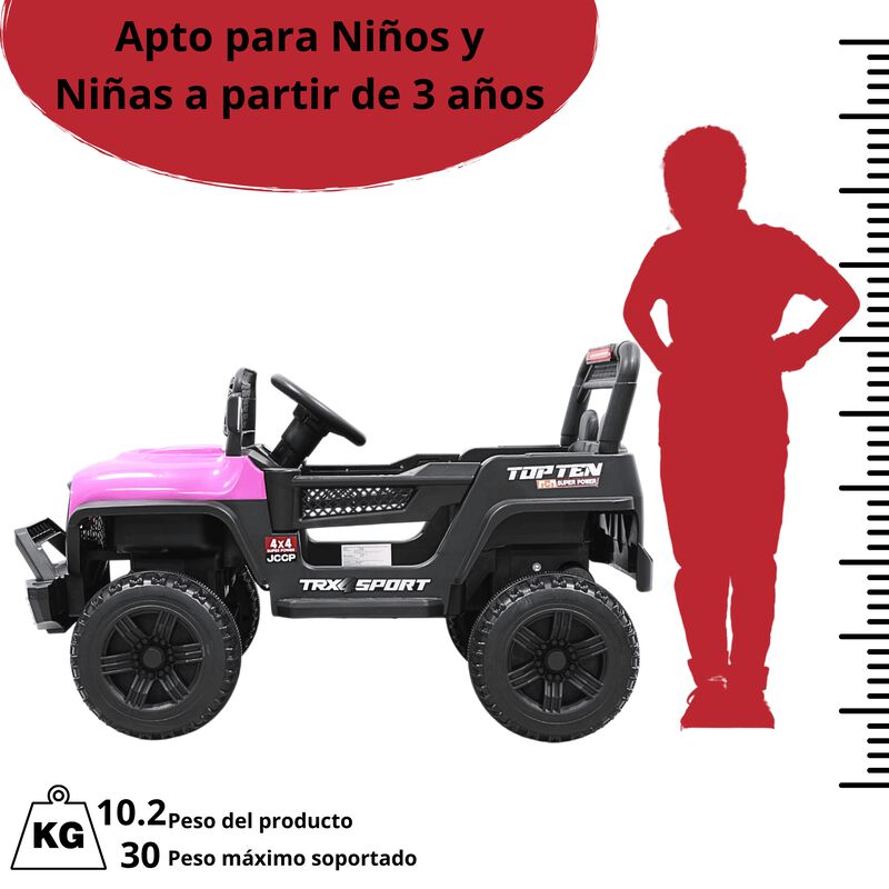 Camioneta Montable El&eacute;ctrica para Ni&ntilde;os Luces y... image number null