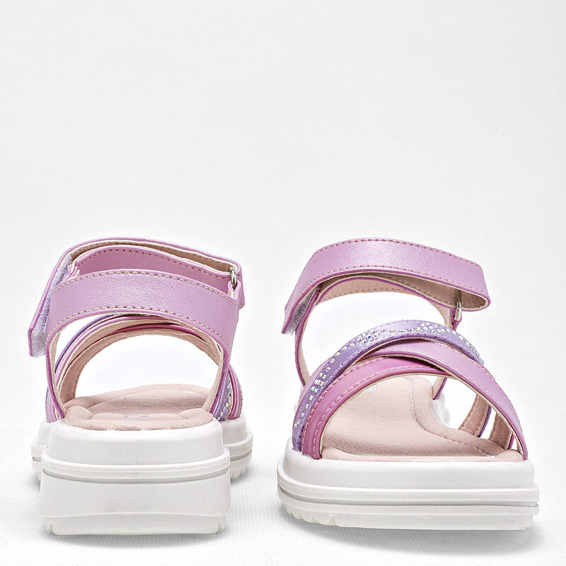 Yuyin Sandalia para ni&ntilde;a rosa lila image number null