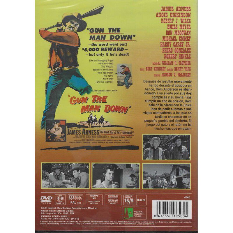 Matar A Un Hombre (dvd, 1956) image number null