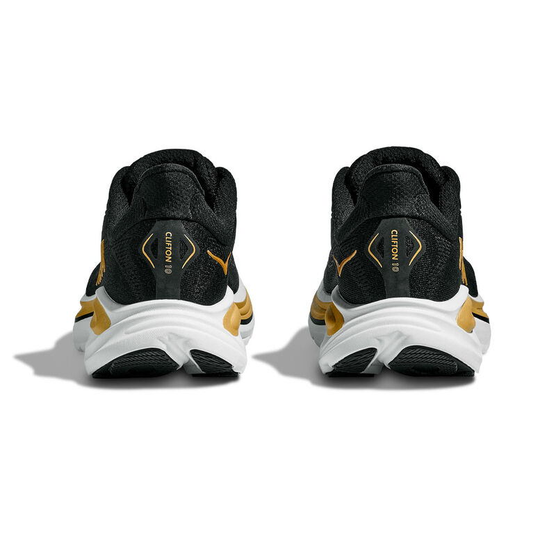 Tenis Hoka para Mujer Clifton 10 Negro-Dorado image number null