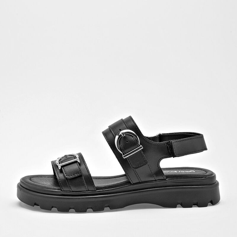 Green Love Sandalia para mujer negro image number null