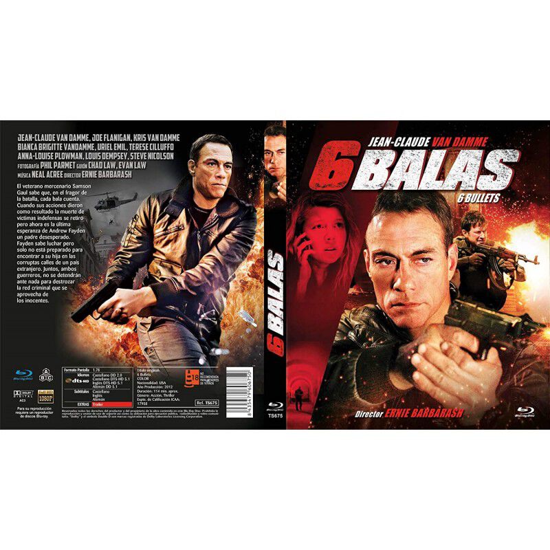 6 Balas [blu-ray] (2012) 6 Bullets image number null