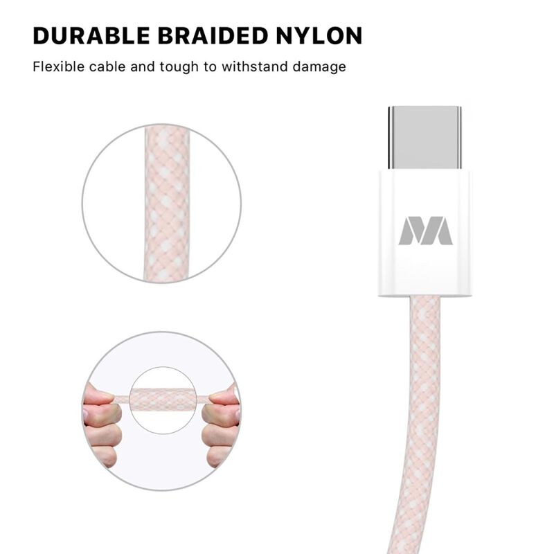 Cable Datos Mybat Usb-c A Usb-c 1m 60w Universa... image number null