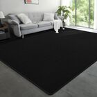 Alfombra De &Aacute;rea Crobeew 122 cm &times; 183 cm Negra
