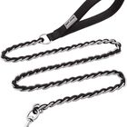 Correa S-etovus De 122 cm A Prueba De Mordeduras, Metal Con Mango Acolchado
