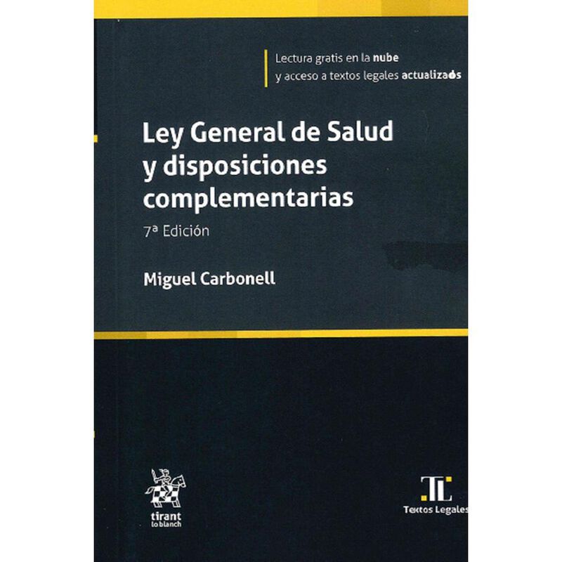 Ley General De Salud Y Disposiciones Complement... image number null