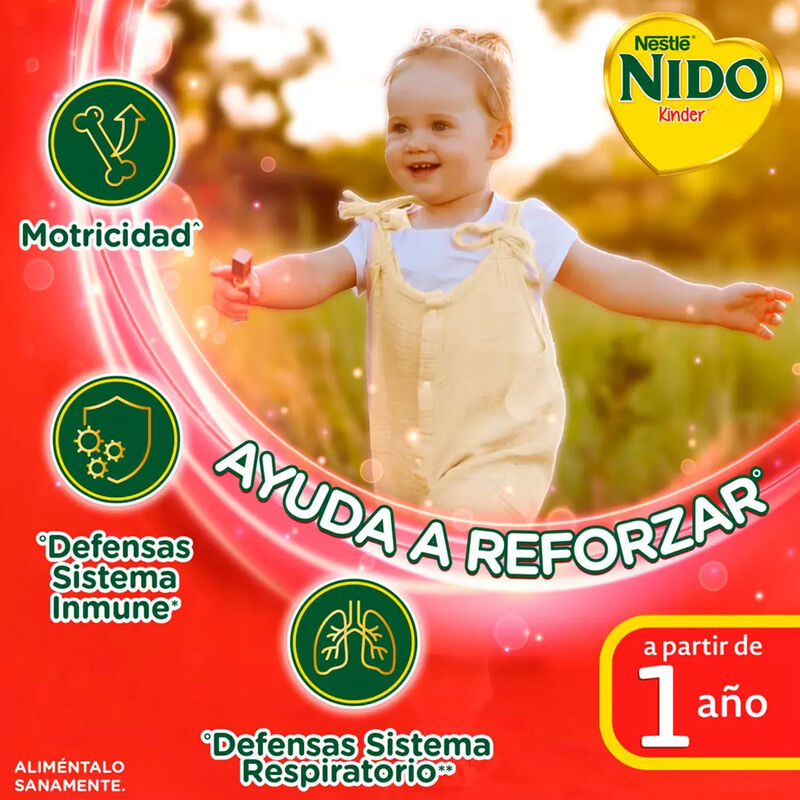 F&oacute;rmula Infantil Nido Kinder 1-2 a&ntilde;os, 2.5kg 1p... image number null