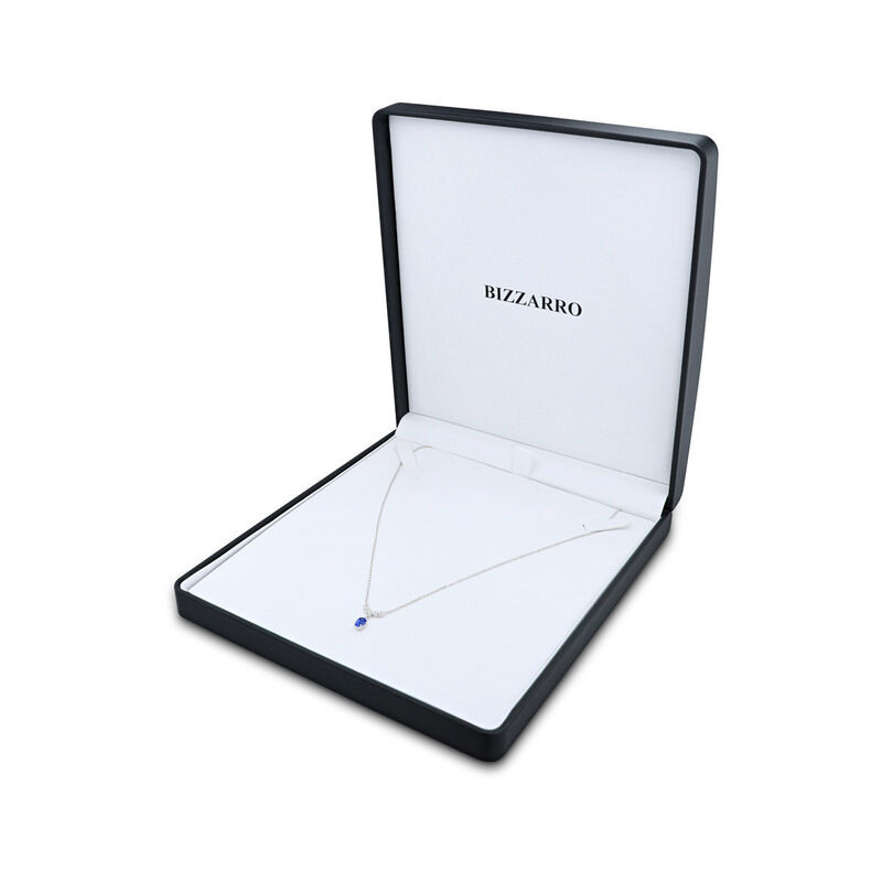 Gargantilla De Plata 925 Con Cristal Color Ligh... image number null