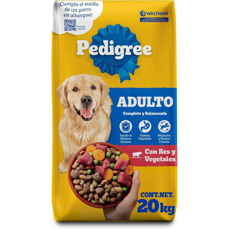 Pedigree Adulto 20 Kg M&aacute;s 2 Gratis 22kg image number null