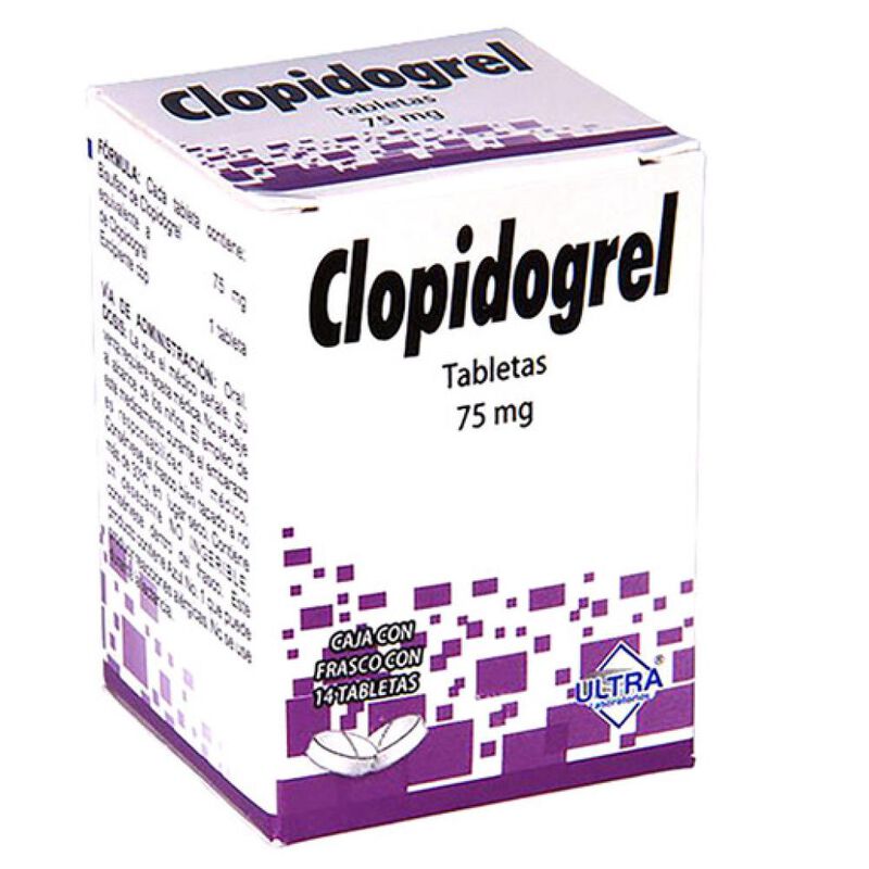 Clopidogrel 75 Mg 14 Tableta(s) image number null