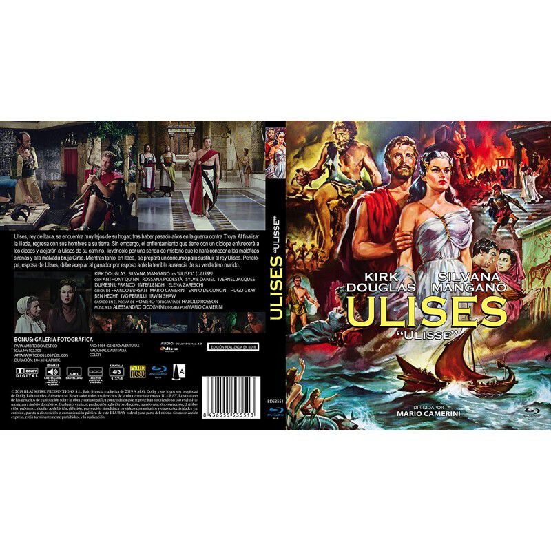 Ulises Bdr 1954 (ulisse) [blu-ray] image number null