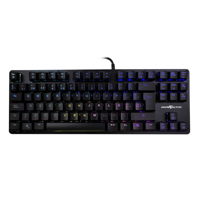 Teclado Game Factor Kbg500 Rgb Mec&aacute;nico Switch ... image number null