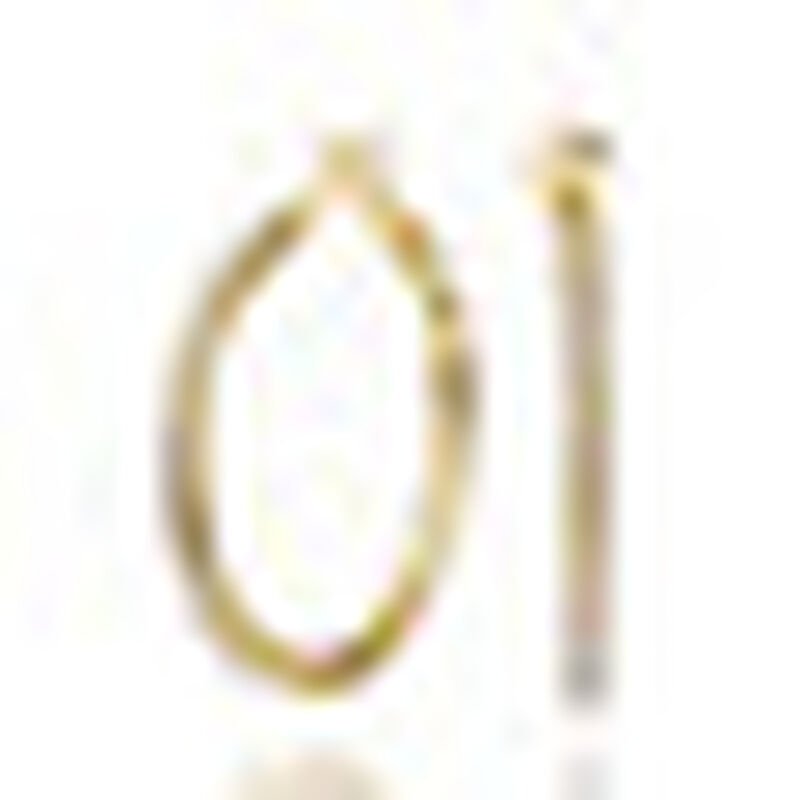 Arracadas en Baño de Oro Amarillo de 18K con Cr... image number null