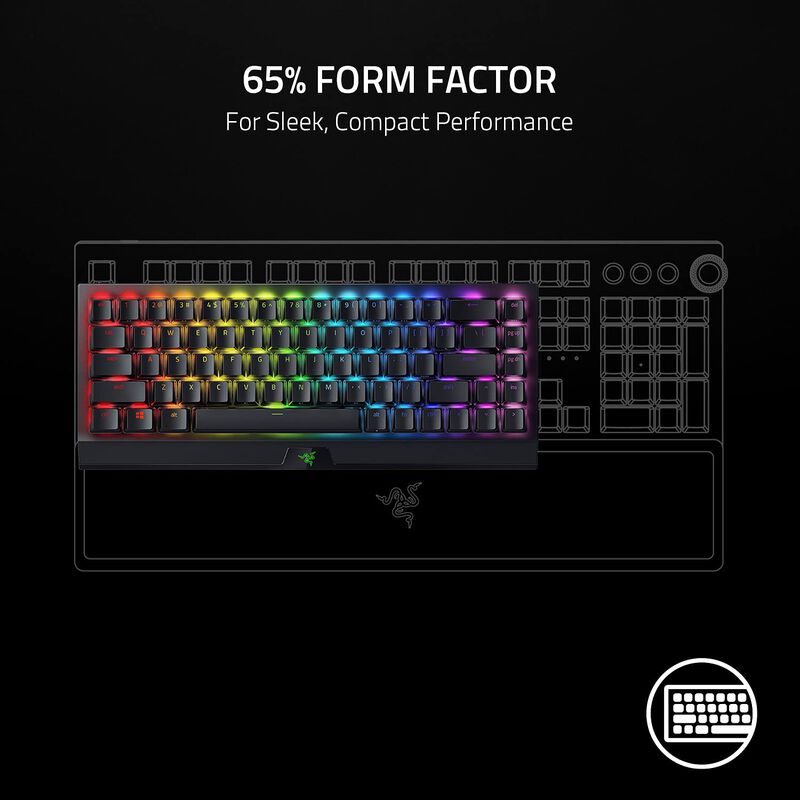 Teclado Razer BlackWidow V3 Mini HyperSpeed 65%... image number null