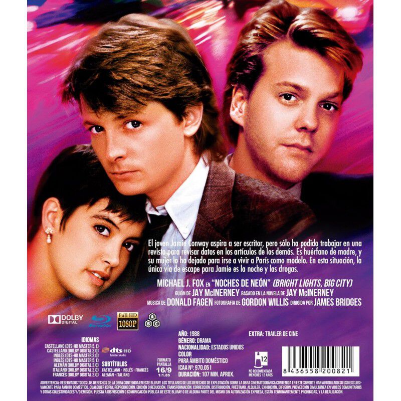 Noches De Ne&oacute;n [blu-ray] (1988) Luces Brillante... image number null